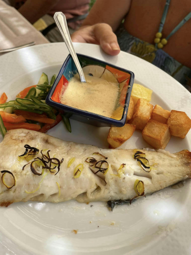 Lemon cream baked hake (sauce on the side) - July 2024