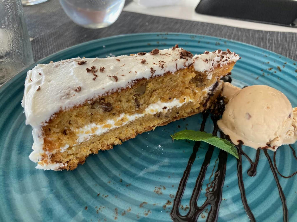 Carrot Cake - Menu del dia, April 2023