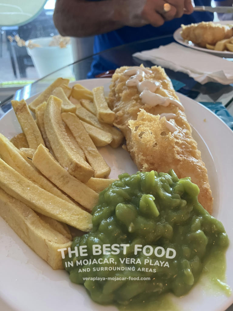 Small Cod with mushy peas - November 2024