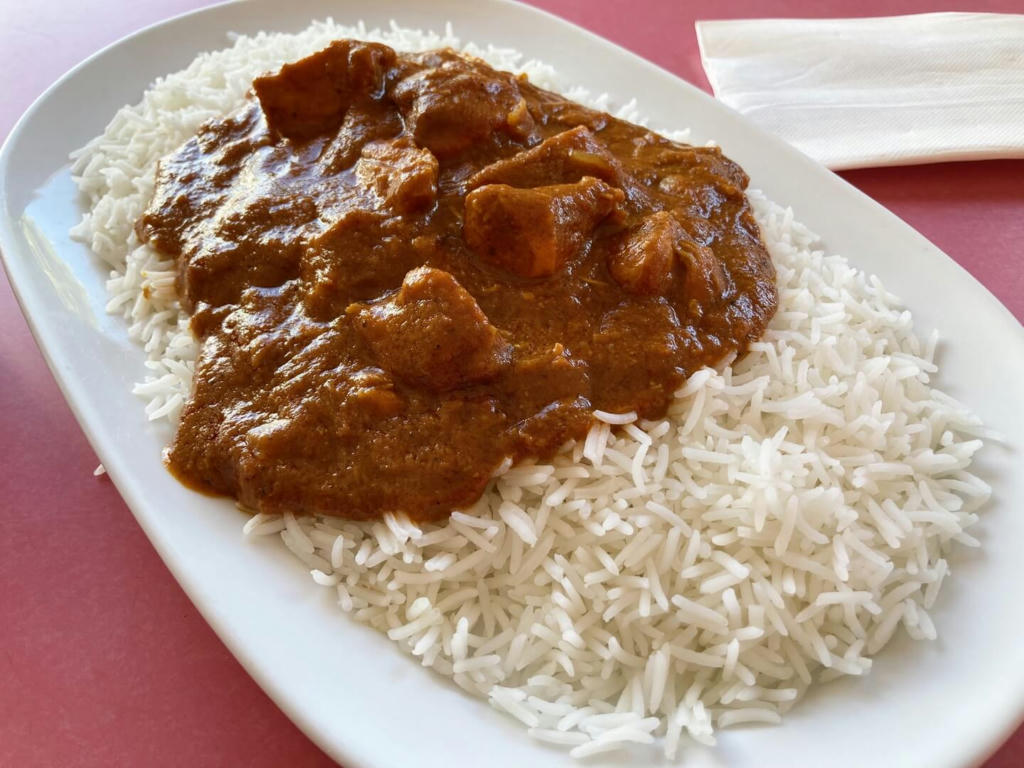Chicken Madras with Rice