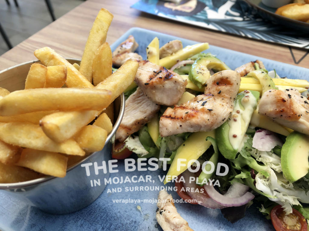 Chicken, Mango & Avocado Salad with Fries - May 2024