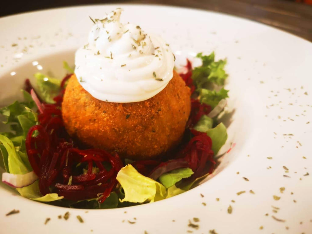 Newfoundland cod cake