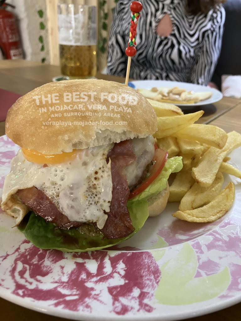 Fully Loaded Burger and hand cut chips - December 2024