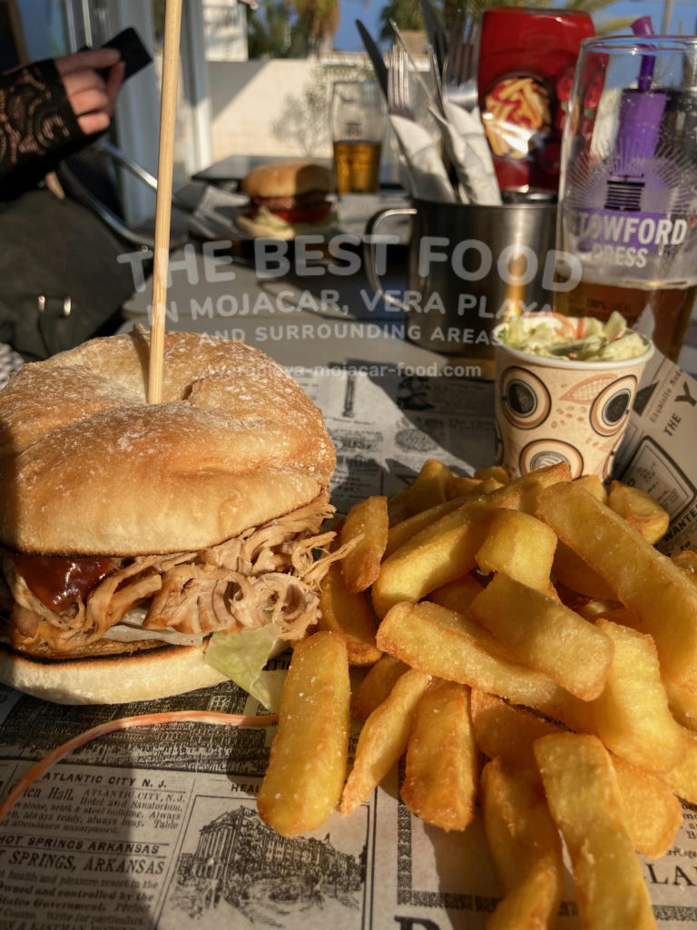 Pulled Pork Burger, Fries & Coleslaw - December 2023