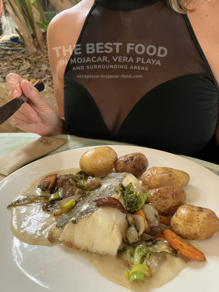 Cod loin with potatoes (roast?) & ginger sauce - October 2024