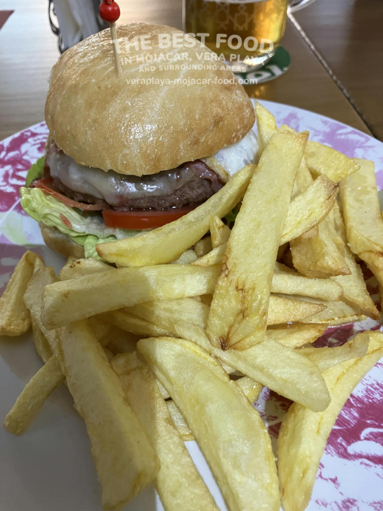 Fully Loaded Burger and hand cut chips - December 2024