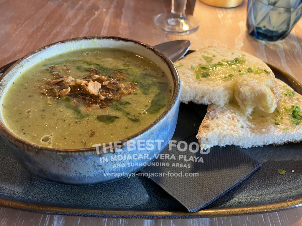 Pea and Mint soup - February 2025