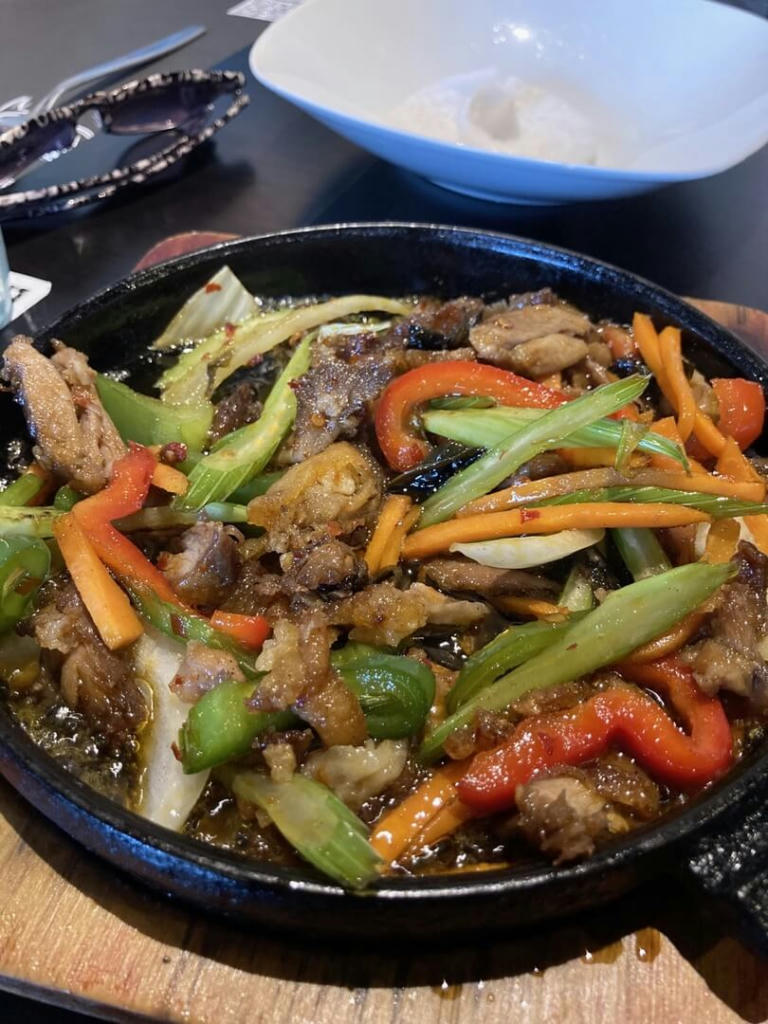 Sizzling Duck with Basil - July 2023