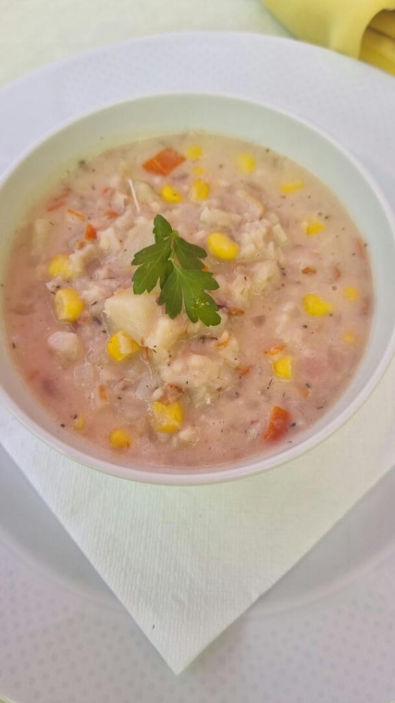 Corn and Crab Seafood Chowder - July 2022