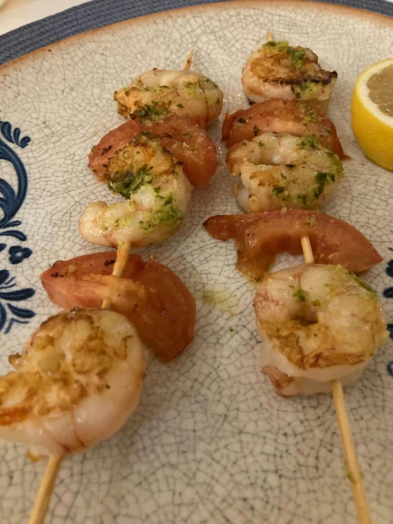 Prawn skewers - December 2022