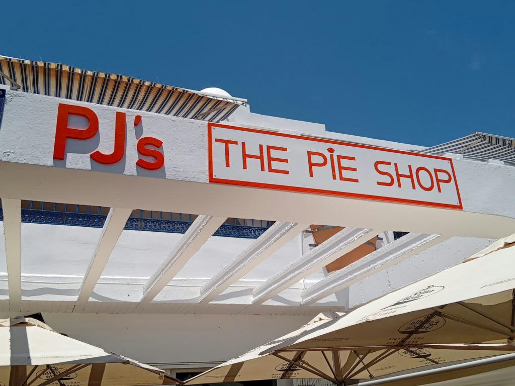 PJ's The Pie Shop Mojacar - July 2024