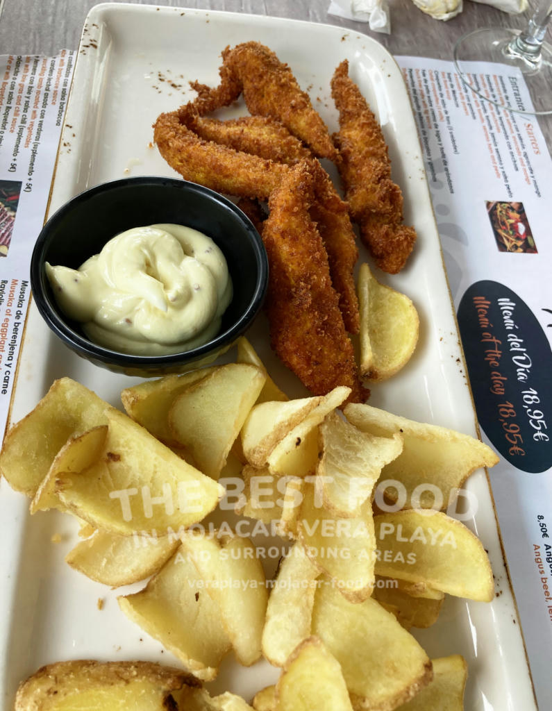 Breaded chicken with panko and curry spices - February 2024