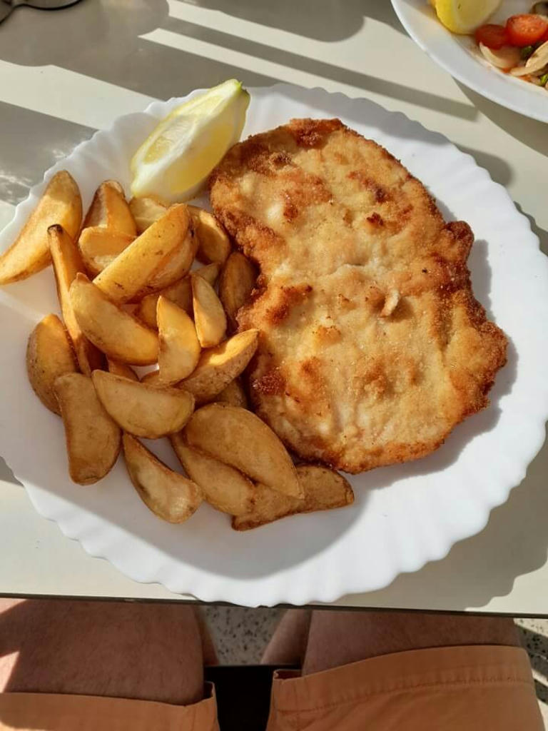 Wiener Schnitzel and Chips (May 2022)