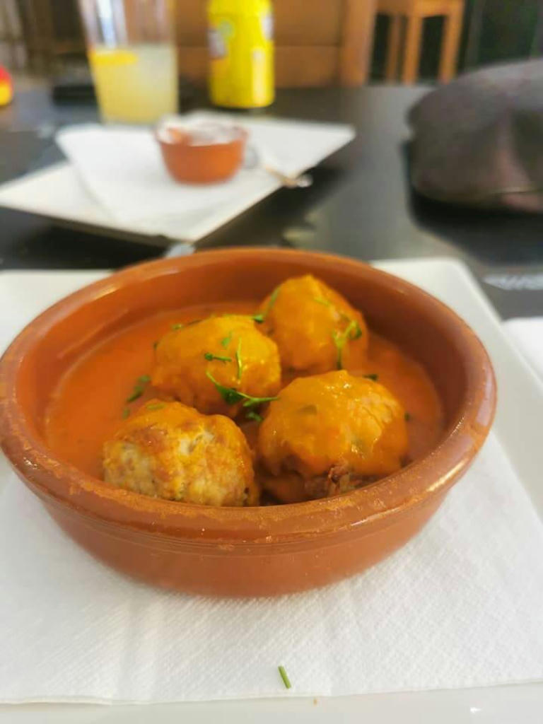 Albondigas in Tomato sauce