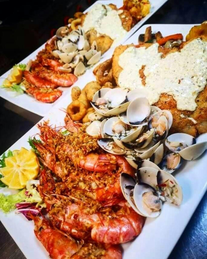 Seafood samplers (for two)