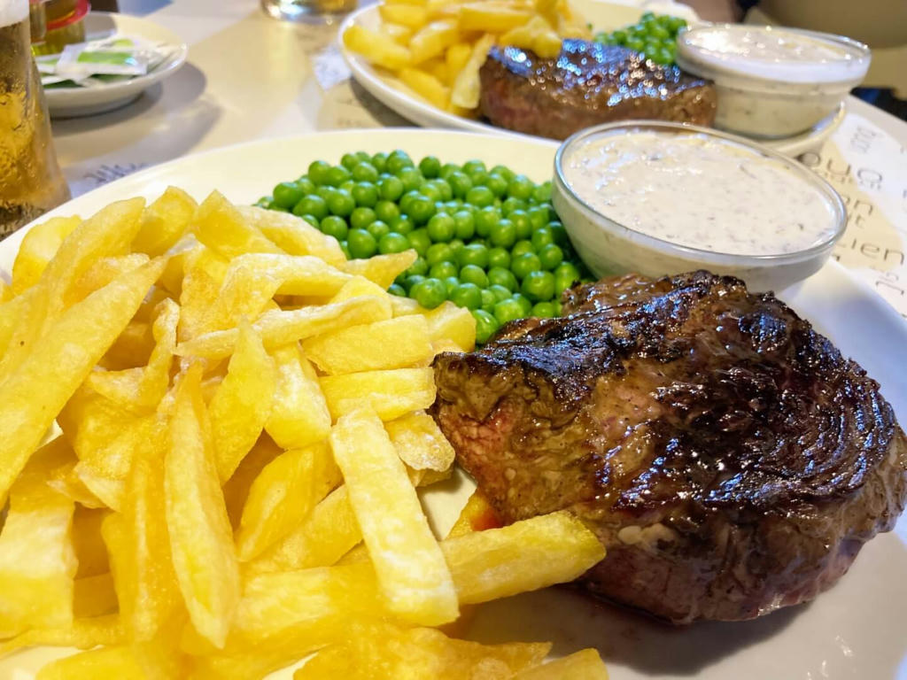 2 Fillet steaks, hand cut chips and peas (or salad) for €12 - (Oct 6th 2021)