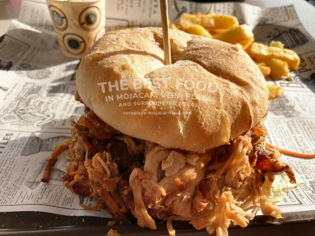 Pulled Pork Burger, Fries & Coleslaw - December 2023