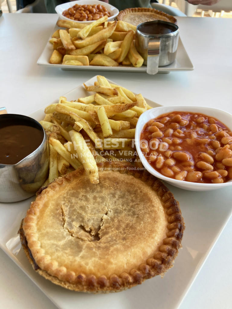 Steak Pie, Chips/Fries, Beans & Gravy - November 2023