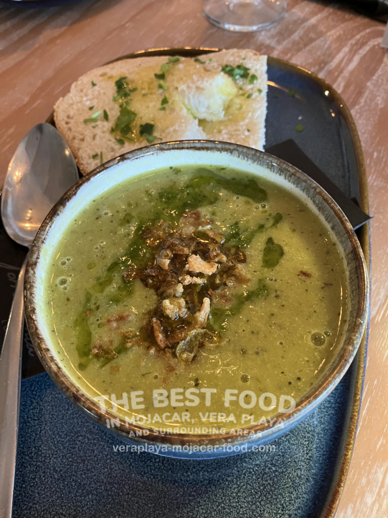 Pea and Mint soup - February 2025