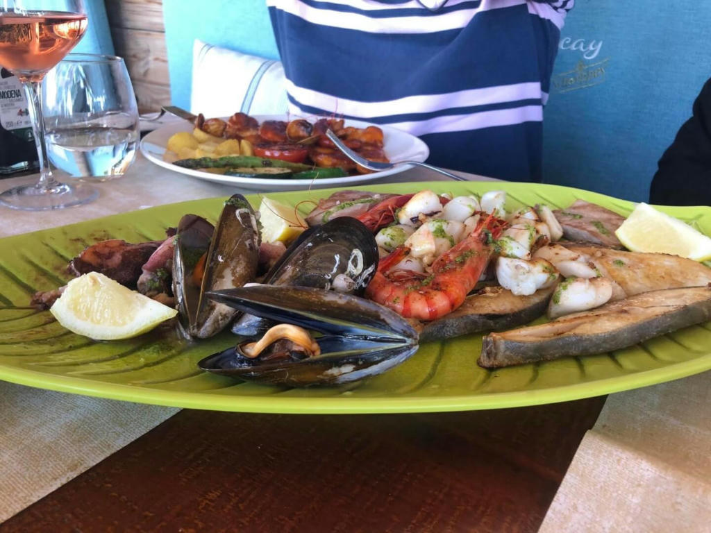 Grilled fish platter for two - November 2022