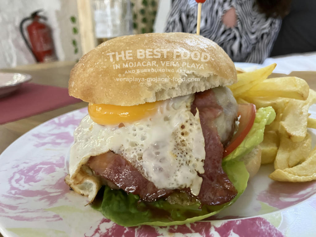 Fully Loaded Burger and hand cut chips - December 2024