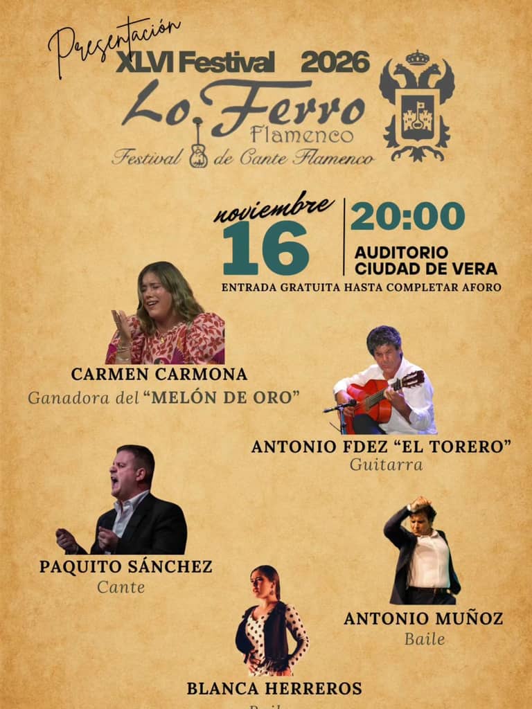 Poster for Lo Ferro Flamenco