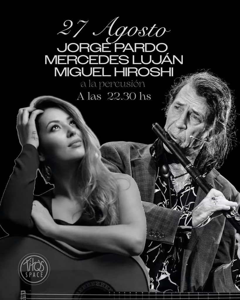 Poster for Jorge Pardo - Mercedes Luján -  Miguel Hiroshi
