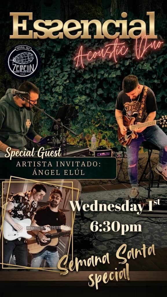 Poster for Essencial Duo & Ángel Elul