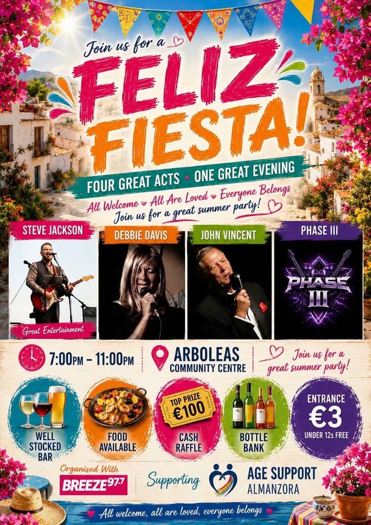 Poster for Feliz Fiesta