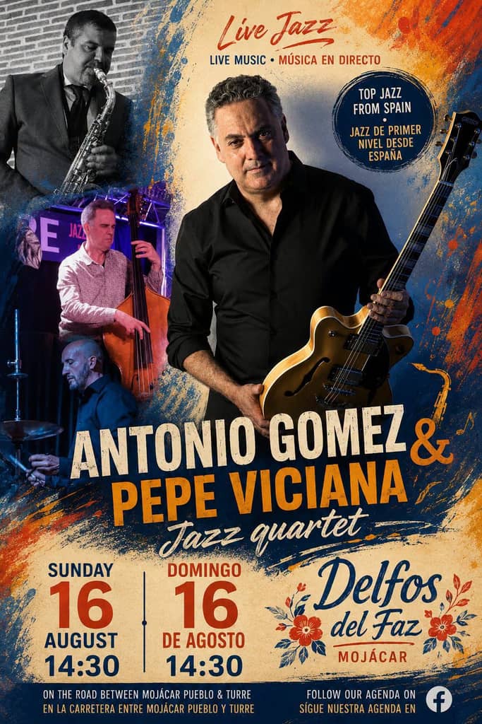 Poster for Antonio Gomez & Pepe Viciana Jazz Quartet