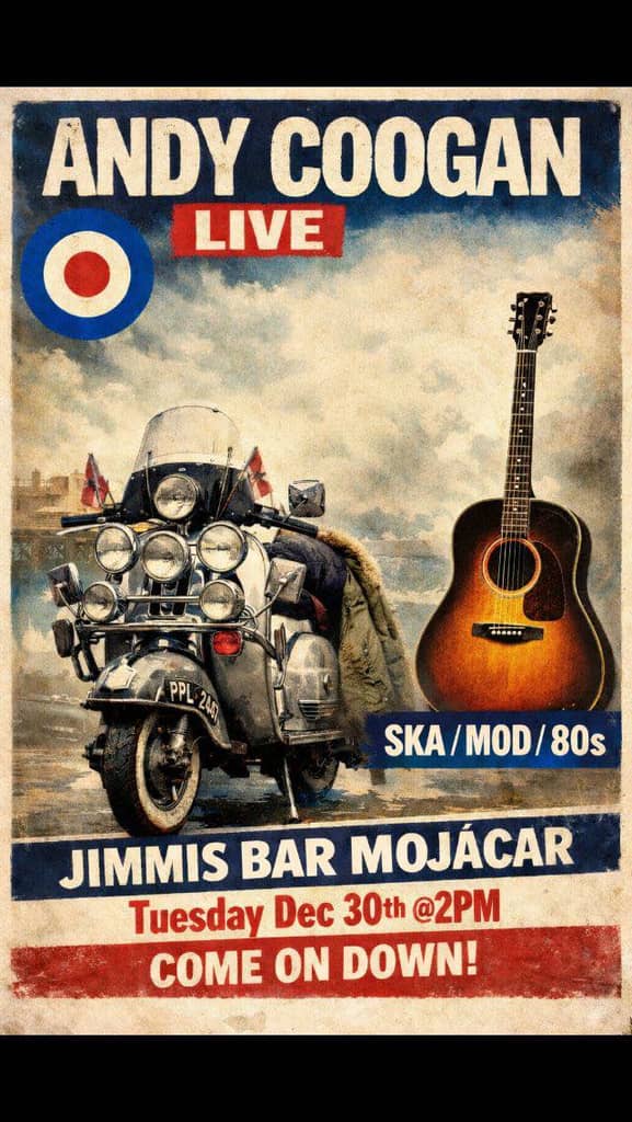 Poster for Andy Coogan